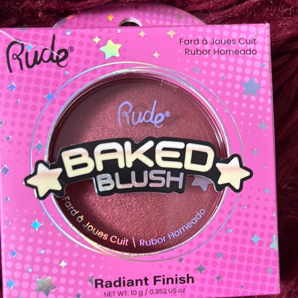 RUDE Pink Radiant Baked Blush Bath & Body - Picture 2 of 7